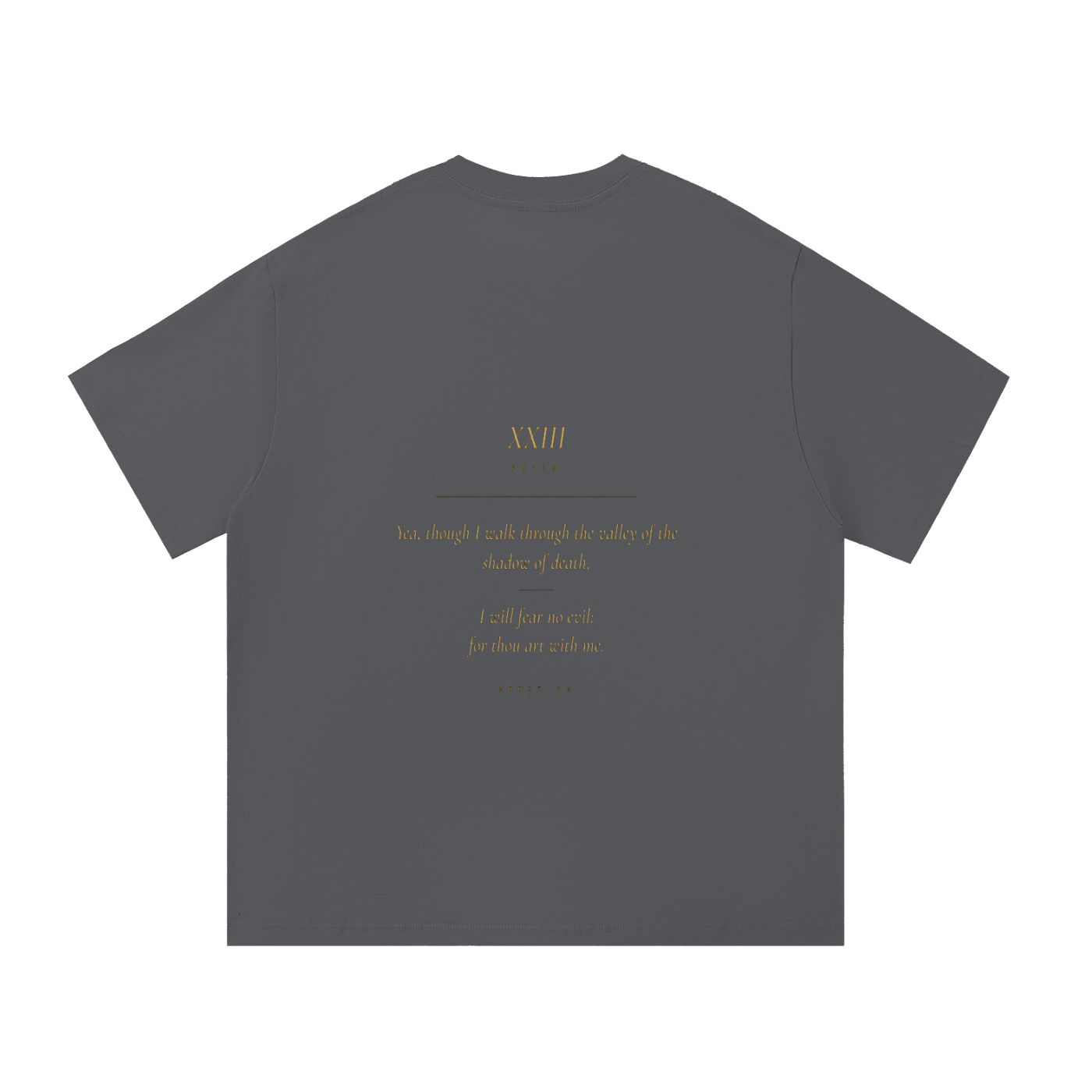 Faith Over Fear Cotton T-Shirt