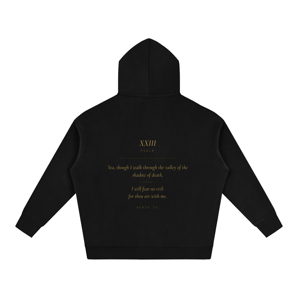 Oversize Fleeced Hoodie Faith over fear