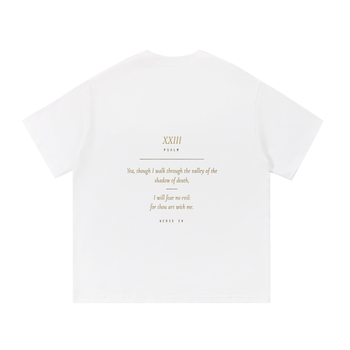 Faith Over Fear Cotton T-Shirt